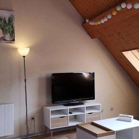 Duplex Au Centre Ville, Dans Cour Interieure Calme Dole Exteriör bild