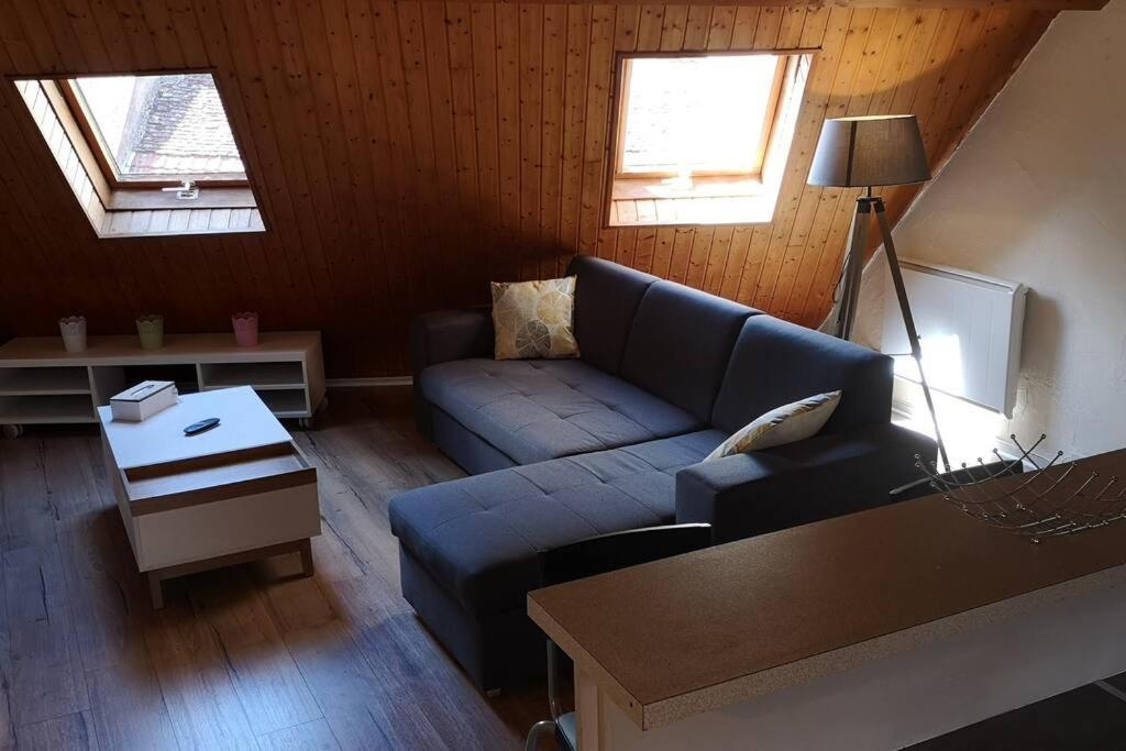 Duplex Au Centre Ville, Dans Cour Interieure Calme Dole Exteriör bild